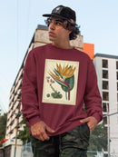 Golden Bird Of Paradise Sweatshirt -Sydenham Edwards Designs