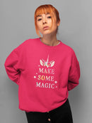 Sweet Unicorn Iv Sweatshirt -Victoria Barnes Designs