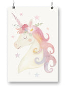 Sweet Unicorn I Wall Art -Victoria Barnes Designs
