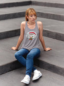 Santa's Foodtruck Collection C. Racerback Tank -Victoria Borges Designs