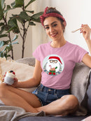 Santa's Foodtruck Collection C T-shirt -Victoria Borges Designs