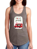 Santa's Foodtruck Collection B. Racerback Tank -Victoria Borges Designs