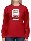 Santa's Foodtruck Collection B. Sweatshirt -Victoria Borges Designs