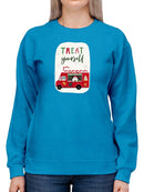 Santa's Foodtruck Collection B. Sweatshirt -Victoria Borges Designs