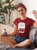 Santa's Foodtruck Collection B T-shirt -Victoria Borges Designs