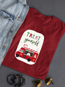 Santa's Foodtruck Collection B T-shirt -Victoria Borges Designs