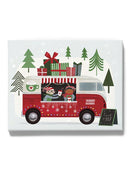 Santa's Foodtruck Collection A Wall Art -Victoria Borges Designs