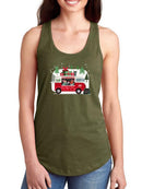 Santa's Foodtruck Collection A. Racerback Tank -Victoria Borges Designs