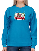 Santa's Foodtruck Collection A. Sweatshirt -Victoria Borges Designs