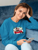 Santa's Foodtruck Collection A. Sweatshirt -Victoria Borges Designs