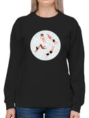 Swimsuit Girls Sweatshirt -Victoria Borges Designs