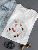 Swimsuit Girls T-shirt -Victoria Borges Designs