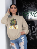 Botany Portrait I. Sweatshirt -Victoria Borges Designs