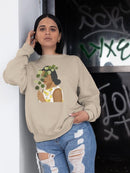 Botany Portrait Ii. Sweatshirt -Victoria Borges Designs