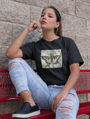 Butterfly Branch Ii T-shirt -Victoria Borges Designs