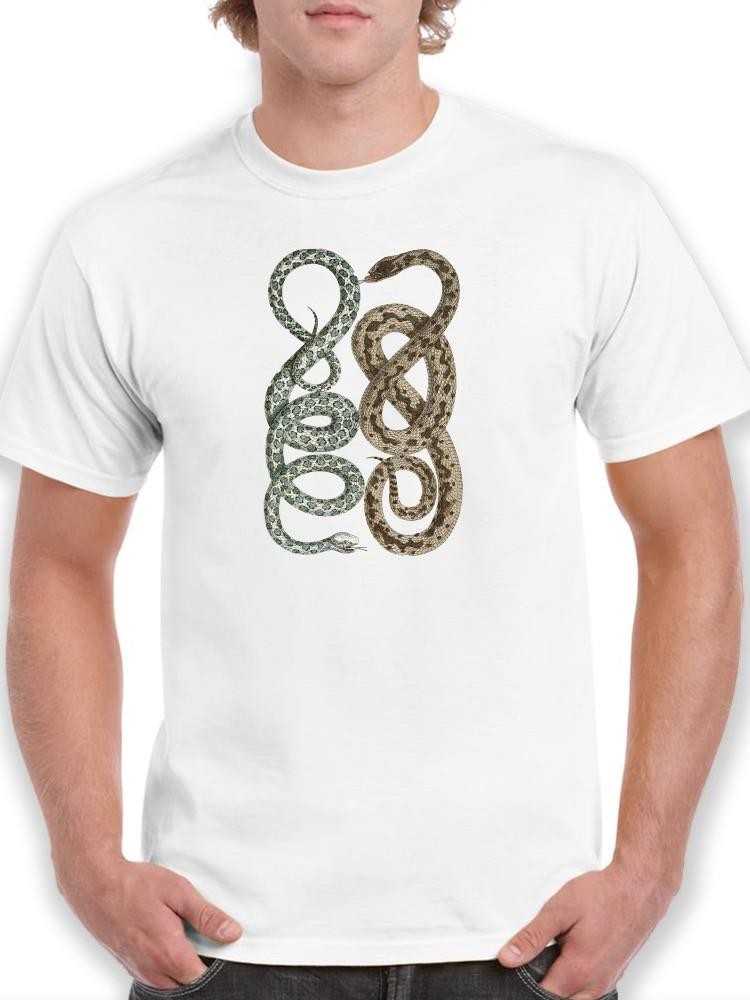 Antique Snakes Iv. T-shirt -Vision Studio Designs