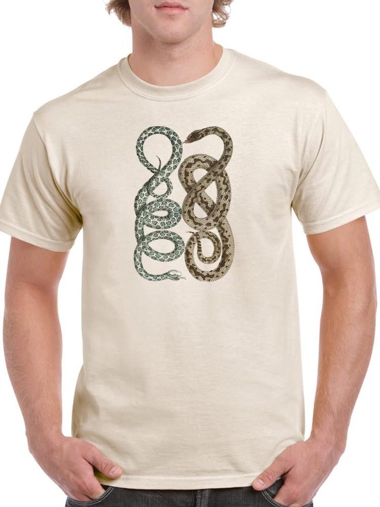 Antique Snakes Iv. T-shirt -Vision Studio Designs