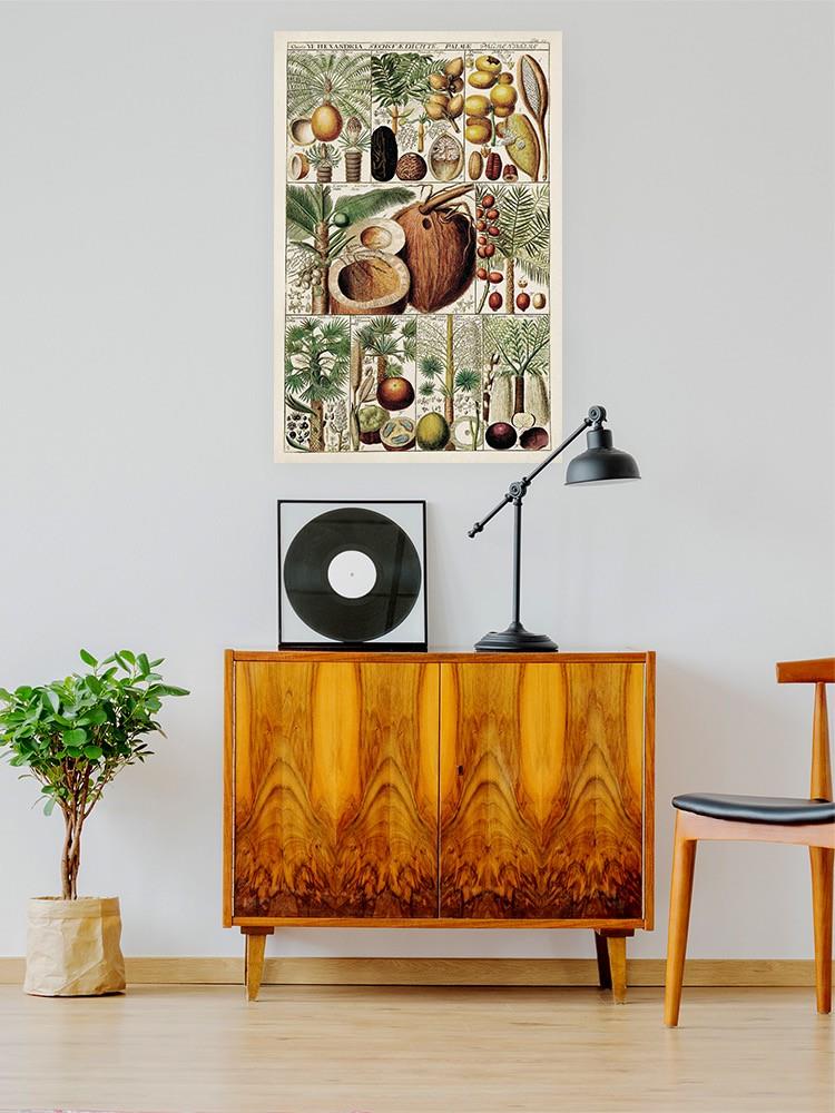 Palm Tree Chart Wall Art -Vision Studio Designs