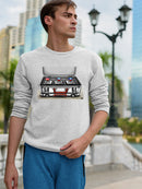 The Red Buttons Hoodie or Sweatshirt -Miguel Morales Designs