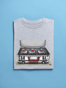 The Red Buttons T-shirt -Miguel Morales Designs