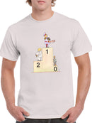 The Corruption Podium T-shirt -Taher Saoud Designs