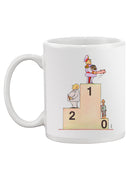 The Corruption Podium Mug -Taher Saoud Designs