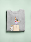 The Corruption Podium Sweatshirt -Taher Saoud Designs