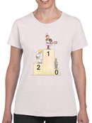 The Corruption Podium T-shirt -Taher Saoud Designs