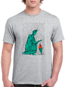 Hands Warming Up T-shirt -Oguz Gurel Designs