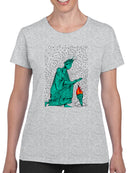 Hands Warming Up T-shirt -Oguz Gurel Designs