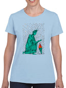 Hands Warming Up T-shirt -Oguz Gurel Designs