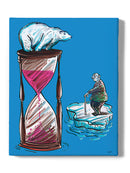 Melting Timer Wall Art -Oguz Gurel Designs