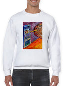 Reaching For The Atm Sweatshirt -Oguz Gurel Designs
