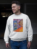 Reaching For The Atm Sweatshirt -Oguz Gurel Designs