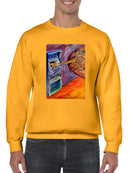 Reaching For The Atm Sweatshirt -Oguz Gurel Designs