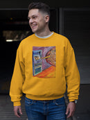 Reaching For The Atm Sweatshirt -Oguz Gurel Designs