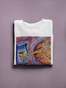 Reaching For The Atm Sweatshirt -Oguz Gurel Designs