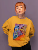 Reaching For The Atm Sweatshirt -Oguz Gurel Designs