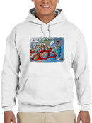 Storing Fish Hoodie or Sweatshirt -Oguz Gurel Designs