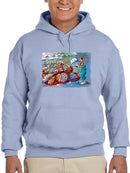 Storing Fish Hoodie or Sweatshirt -Oguz Gurel Designs