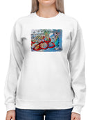 Storing Fish Hoodie or Sweatshirt -Oguz Gurel Designs