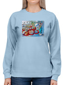Storing Fish Hoodie or Sweatshirt -Oguz Gurel Designs
