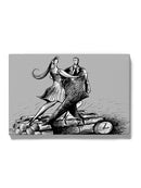 Dynamite Dancing Wall Art -Oguz Gurel Designs