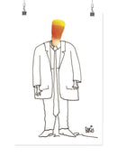 Candy Corn Man Wall Art -Dennis Goris Designs