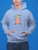 Thinking Of A Bird Hoodie -Ahmad Rahma Designs