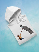 Tearing Down A Statue Hoodie -Ahmad Rahma Designs