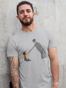 Tearing Down A Statue T-shirt -Ahmad Rahma Designs