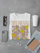 Tiki-Beach Hawaiian Vacation Vibes Graphic Men's T-shirt