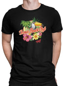 Tropical Toucan Paradise Vacation Graphic Men's T-shirt