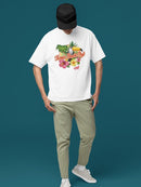 Tropical Toucan Paradise Vacation Graphic Men's T-shirt